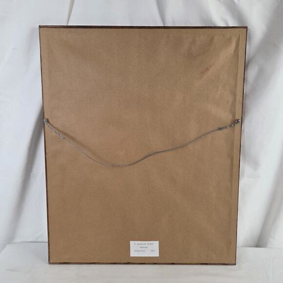 Sister Bernella Decker OOAK Watercolor Painting Wolfpack Dream Catcher Wolves - Picture 5 of 12